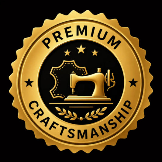 KPM WORLD™ Premium Craftsmanship badge representing expert workmanship, durable construction, and high-quality materials.